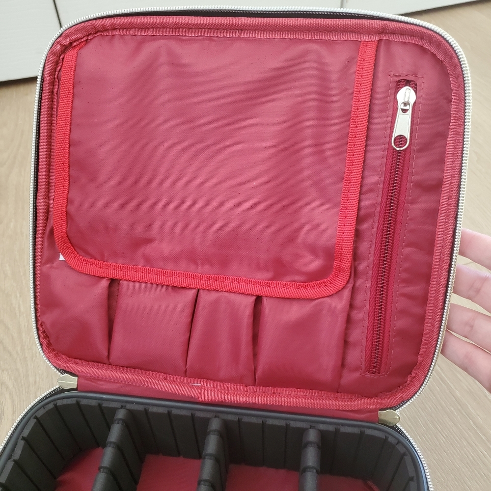 Makeup bag hard case NEW - Picture 6 of 7